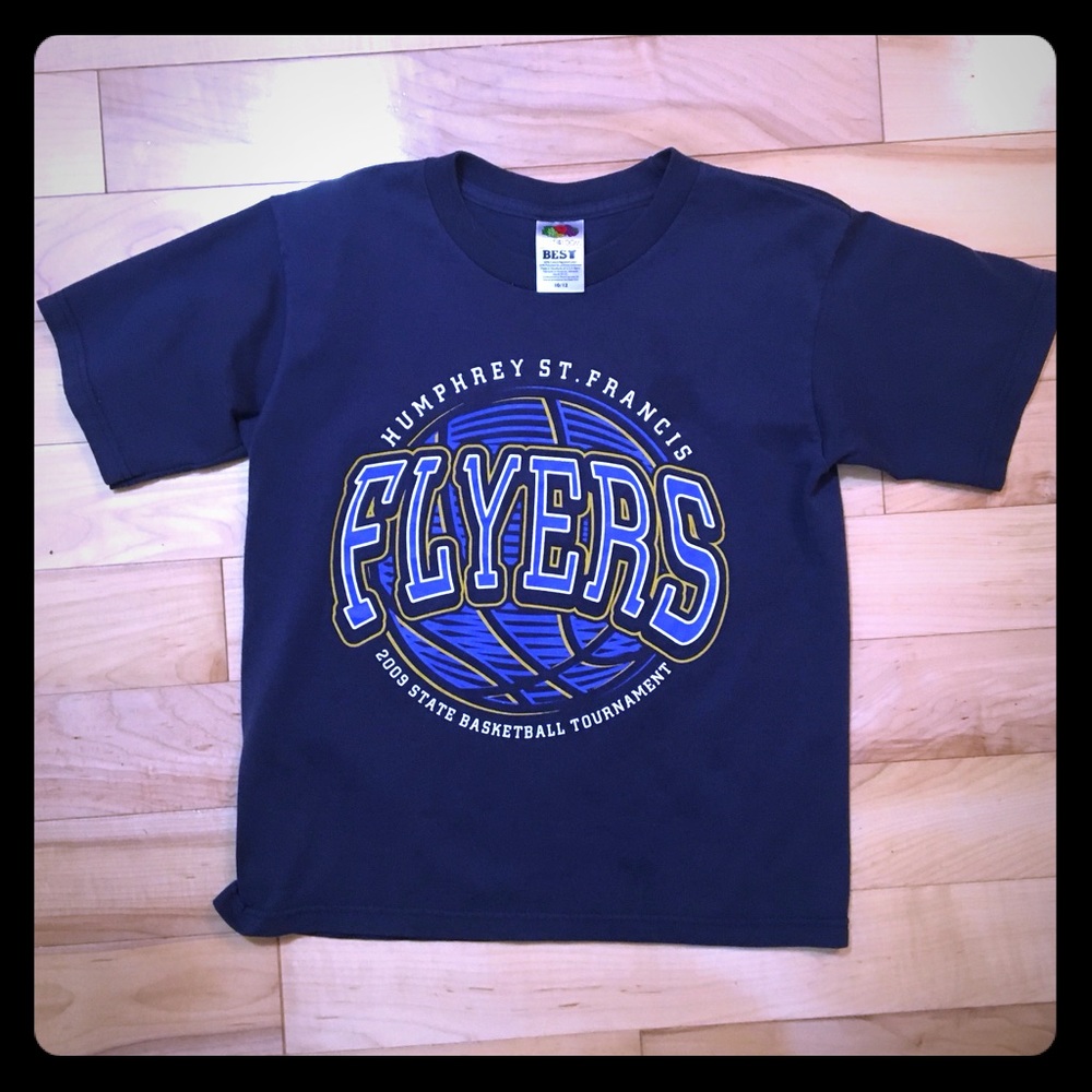 T-shirt, St.Francis Flyers Fruit of the Loom 10/12